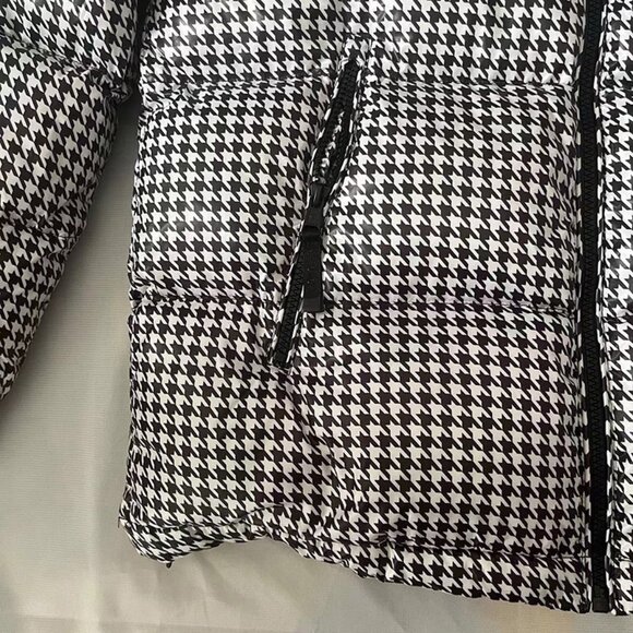 Moncler X Frgmt Socotrine Houndstooth Short Down Jacket - Picture 16 of 16
